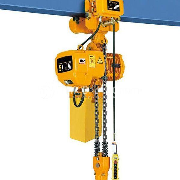 Таль электрическая цепная TOR ТЭЦП (HHBD05-02T) 5,0 т 12 м 220В